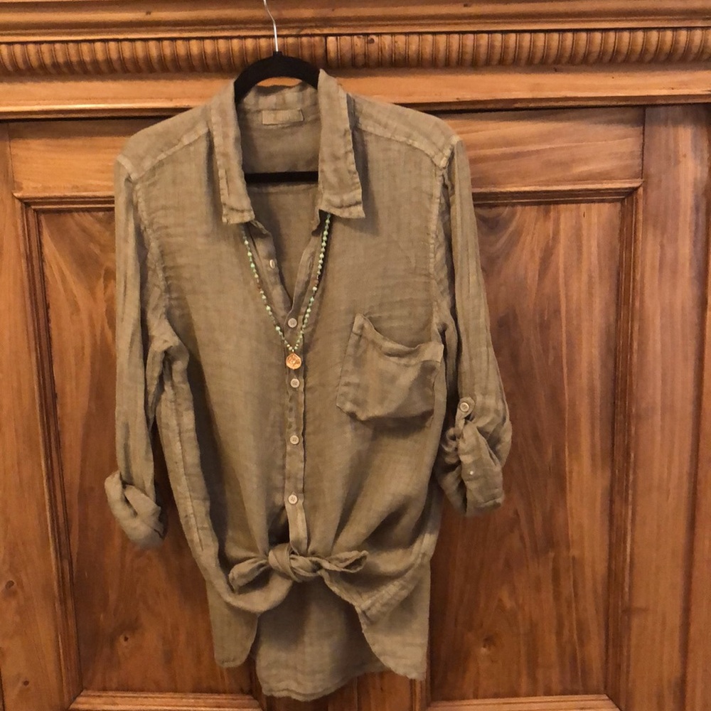 CpShades linen shirt